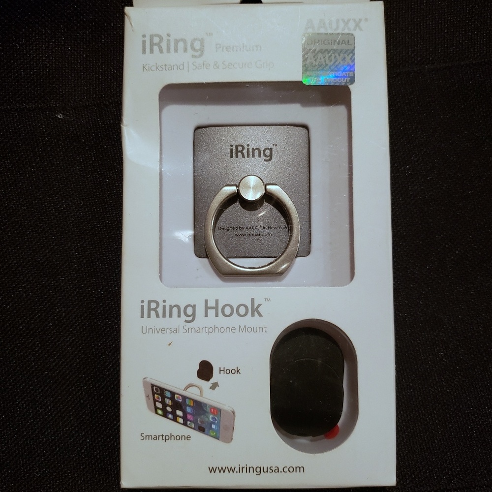 Universal AAUXX iRing Phone Hook Kickstand
